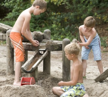 Wasserspielplatz