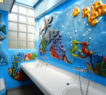 Kids' sanitary facilities